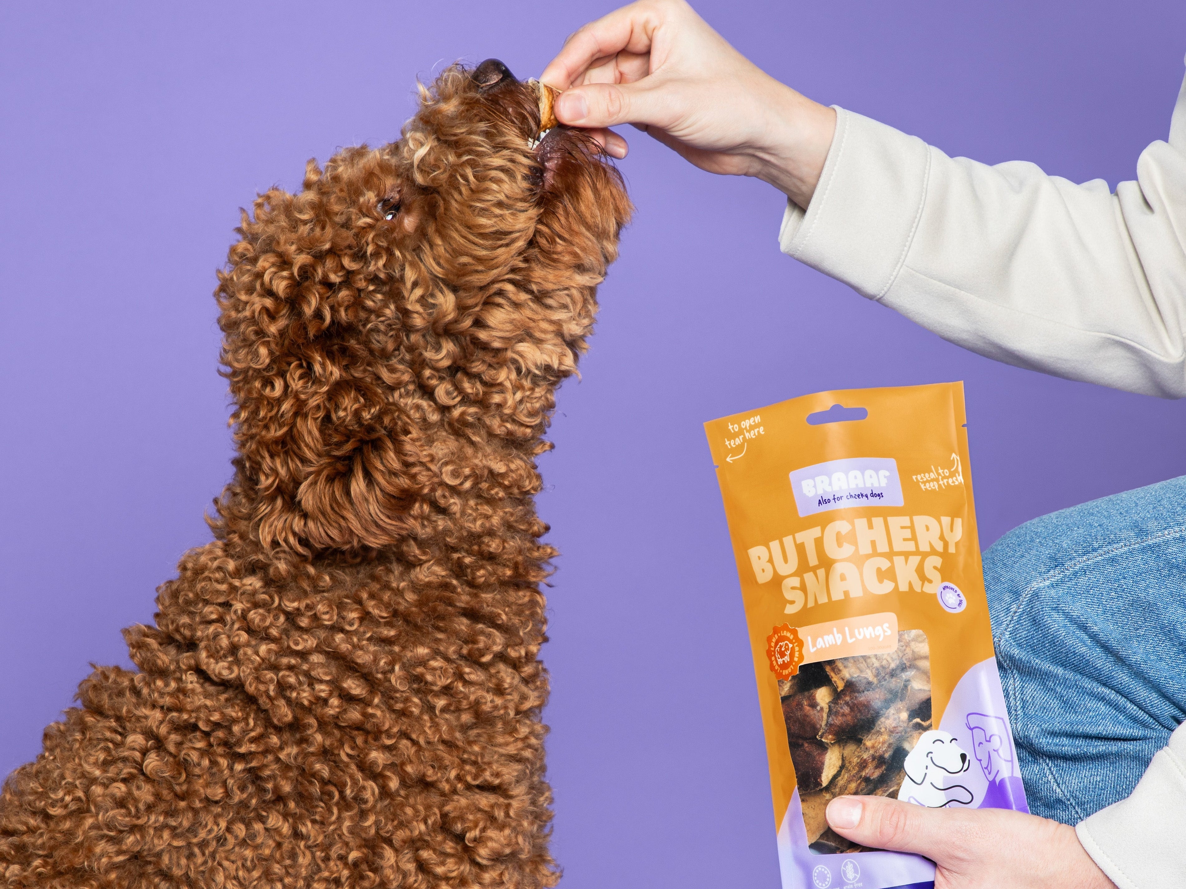 Natuurlijke trainingssnoepjes hond