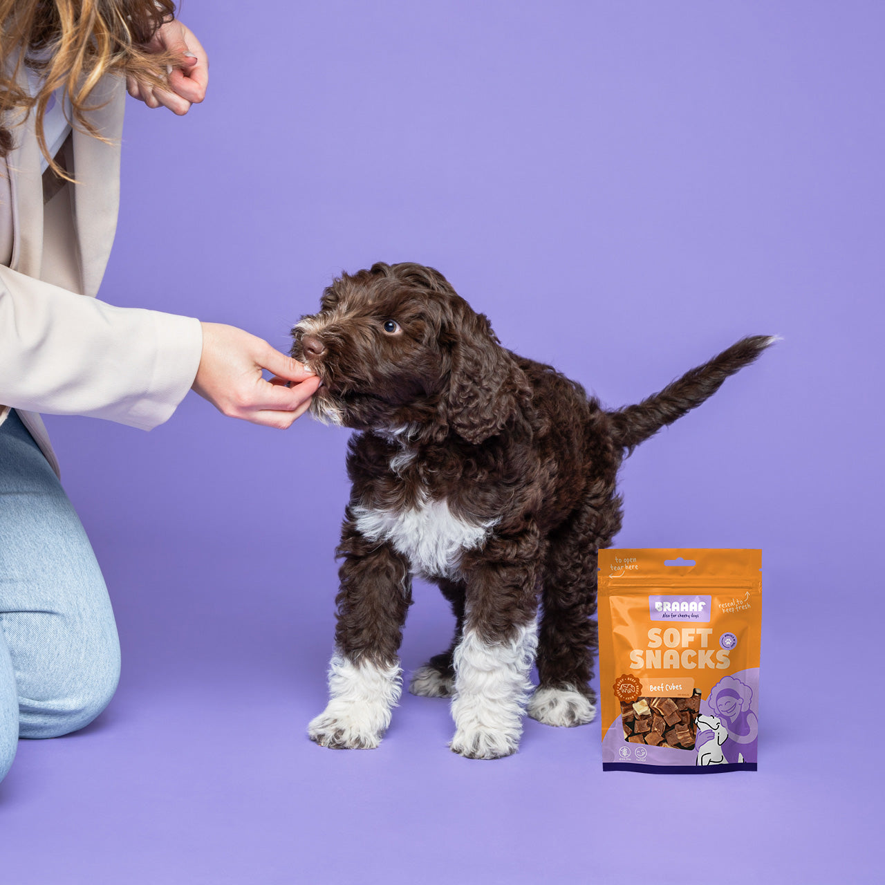 Puppy trainingssnoepjes leeftijd