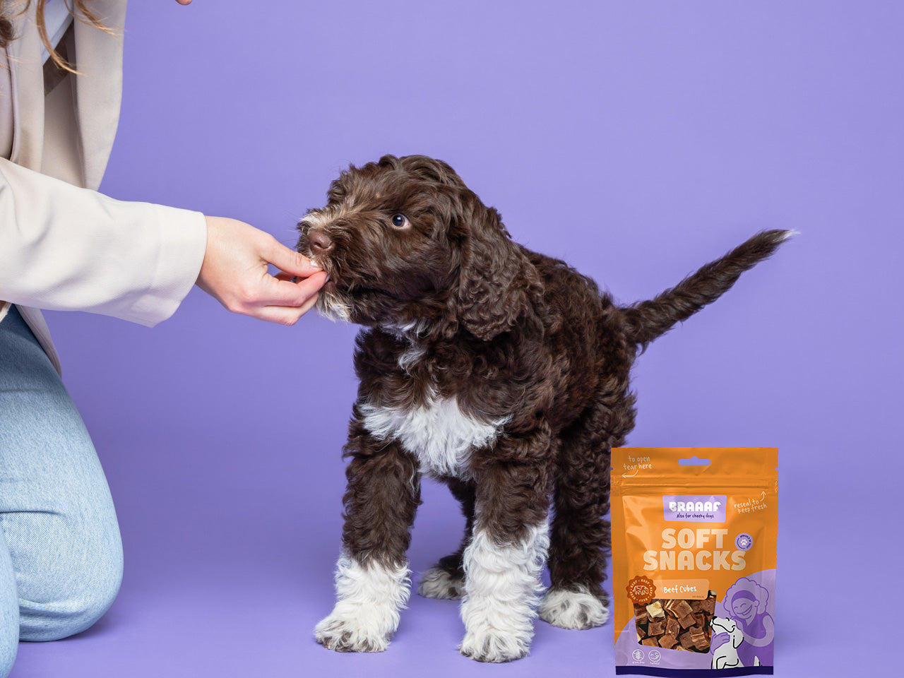 Puppy trainingssnoepjes leeftijd
