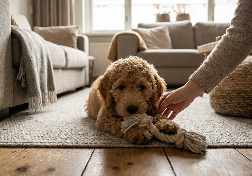 Mag een puppy een kauwstaaf?