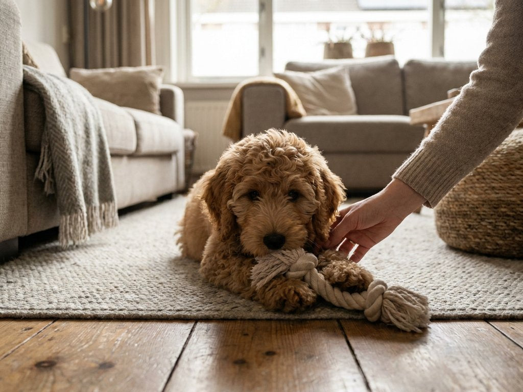 Mag een puppy een kauwstaaf?