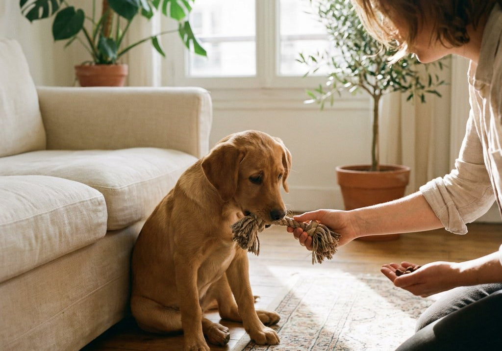 puppy bijten afleren