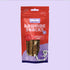 Verpakking Braaaf rawhide snacks roll sticks lam 80g – hondenkauwsnacks met lamsvlees in hersluitbare rode zak